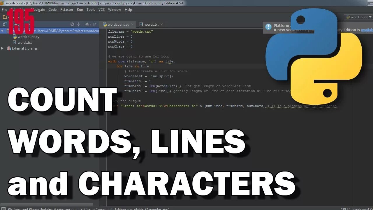 Line count. Count в питоне. line python. counter python. python word count.