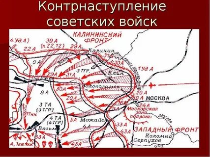 Контрнаступление под москвой операции