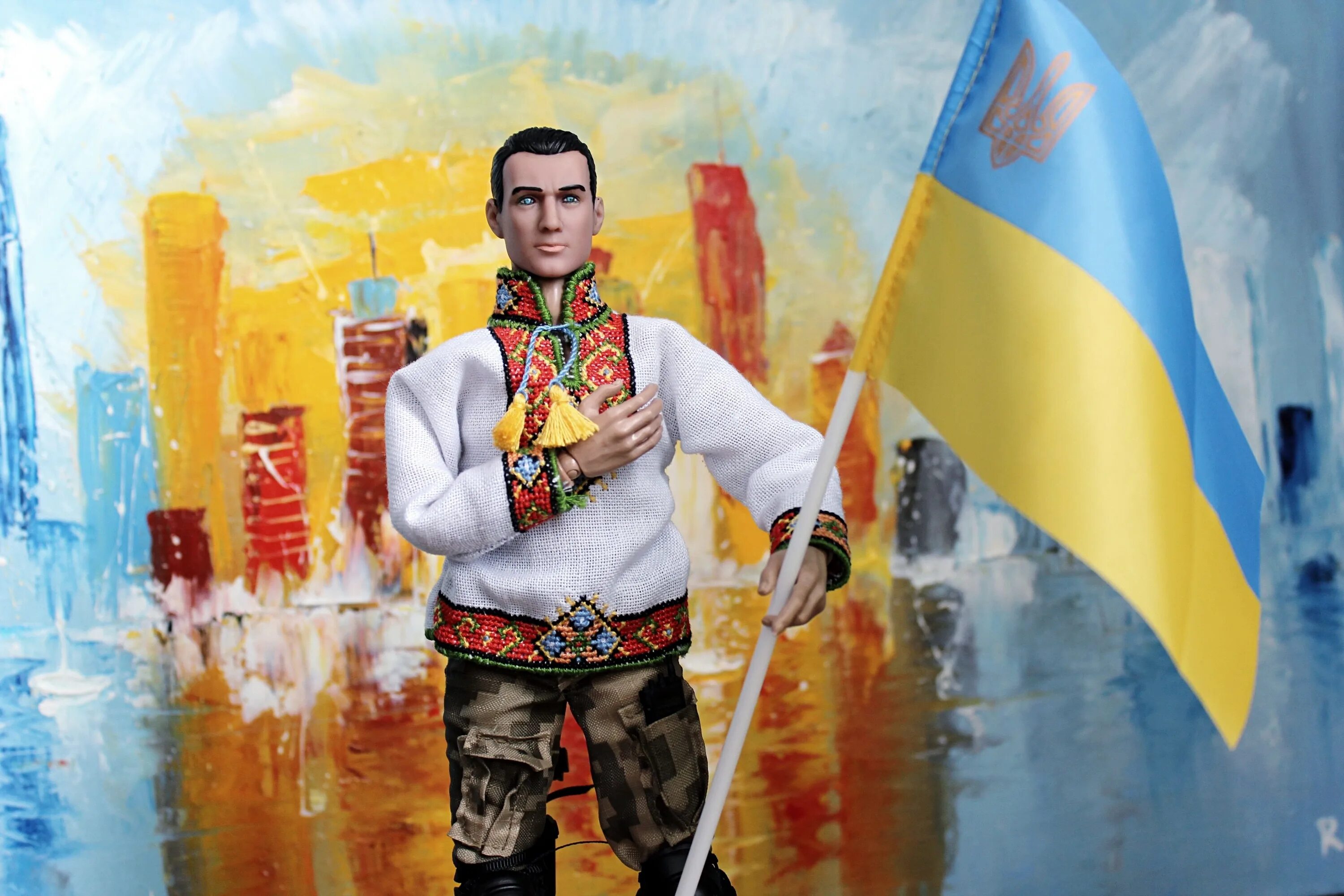 Какую нибудь украинскую