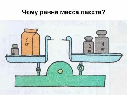 Объем и масса 1 класс