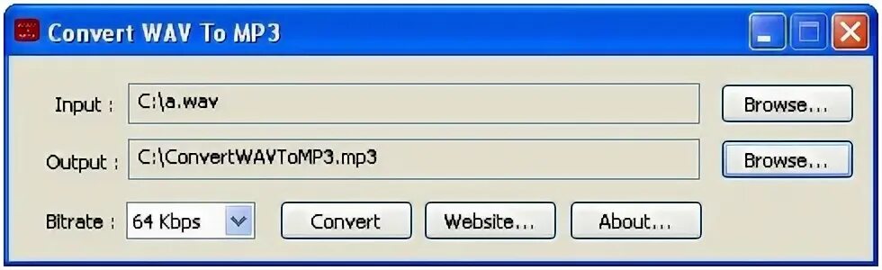 Конвертировать из мп3 в вав