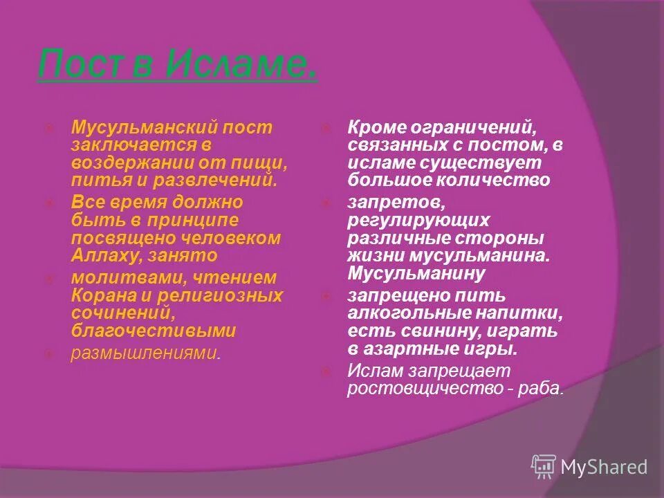 Постщь в Исламе. Пост в мусульманстве. Желательные посты в Исламе. Дополнительные посты в Исламе.