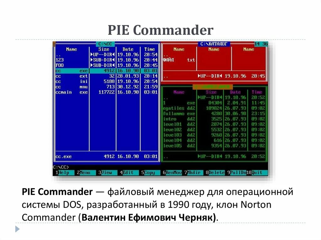 Norton Commander (NC). Norton Commander копирование. Dos копирование состояние Norton Commander. Norton commander dos