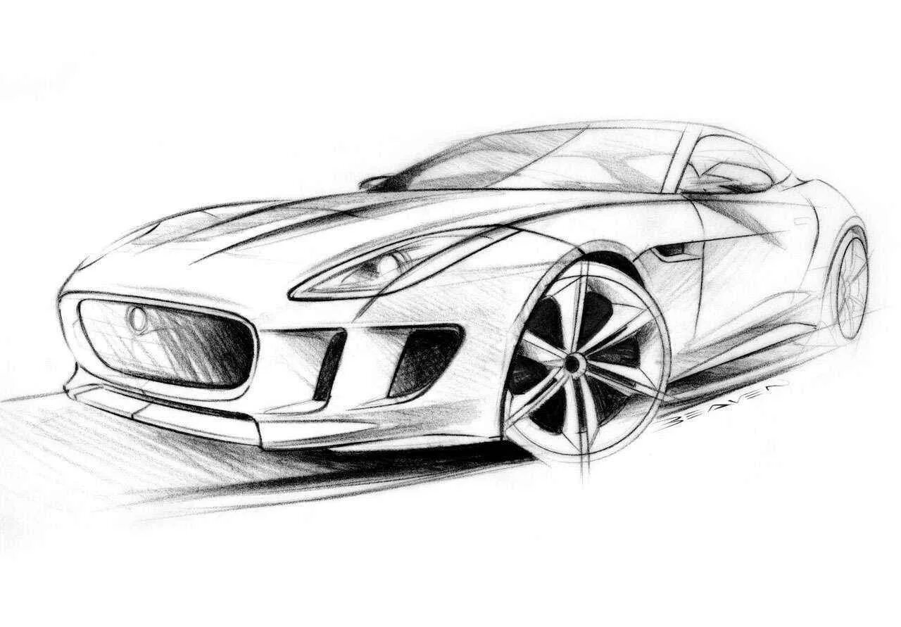 Ar draw sketch sketch paint. Автомобиль рисунок. Эскиз машины. Машина карандашом. Наброски машин.