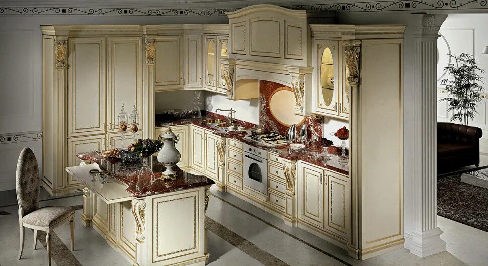 Итальянская кухня DUCA D ESTE 23 фабрики MEGAROS Ital-Collection