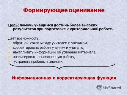 Достигаемые результаты и их оценка