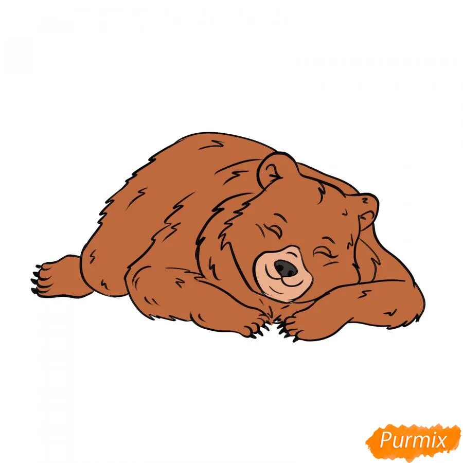 Медвежонок спит в берлоге. Как нарисовать спящего медведя. Мишка в берлоге рисование. Медведь в берлоге картинки для детей. Как нарисовать спящего медведя.
