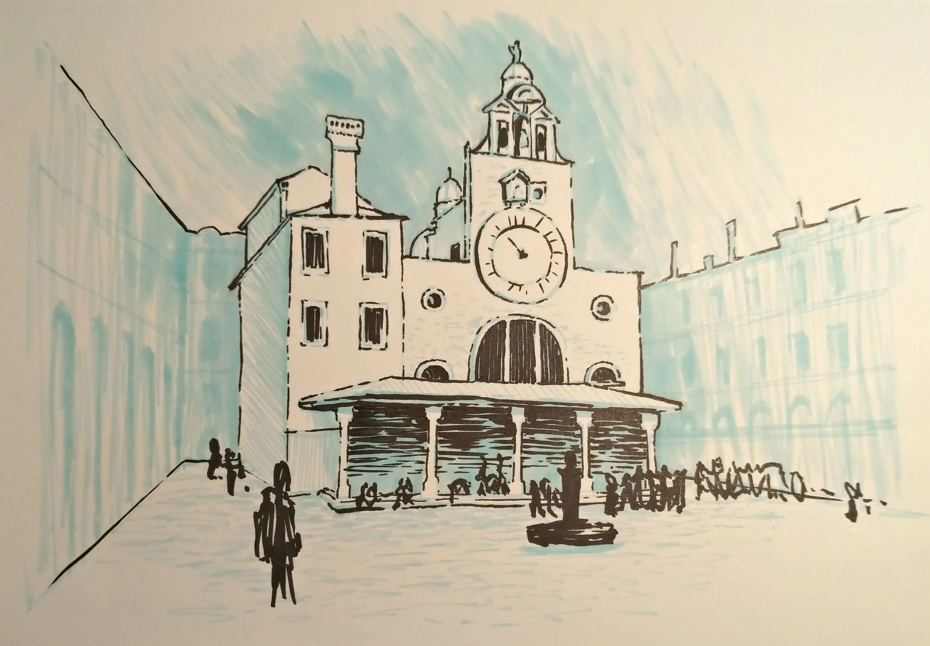 Город карандашом. Улица карандашом. Пейзаж города карандашом. Нарисовать улицу. Эскиз современного города.