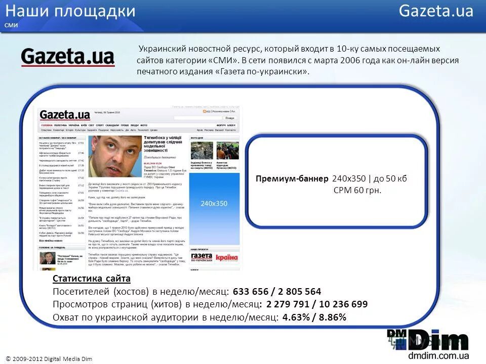 новостной сайт.