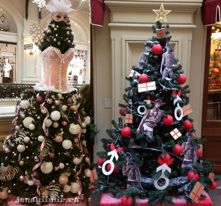 елка. благоприятный день для наряжания елки. елка живая и искусственная. нарядить елку разными цветами. елка с красными и желтыми шарами.