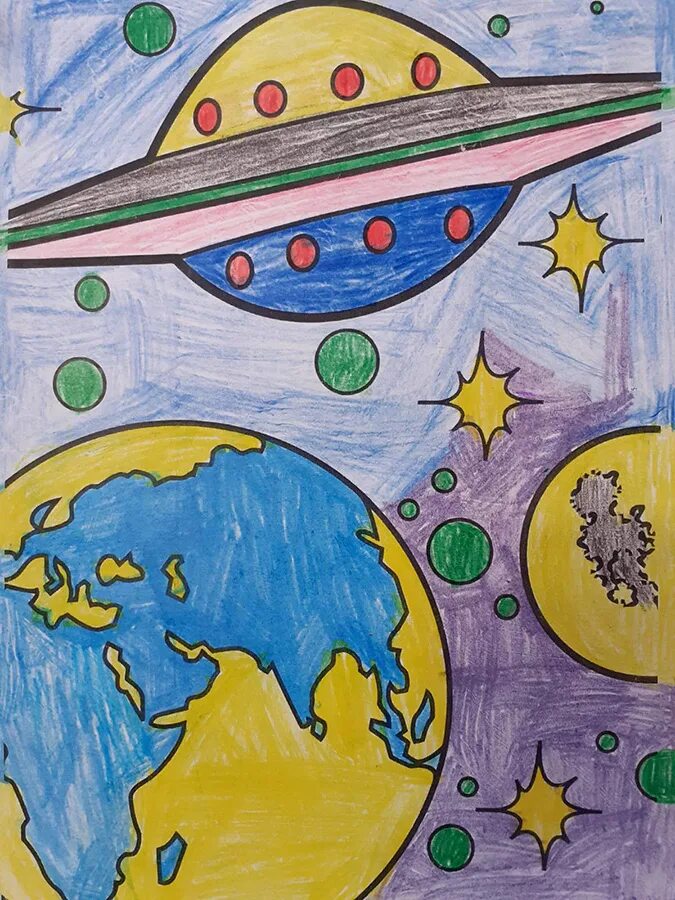 Рисунок планеты 5 класс. Рисунок на тему космос. Космос картинки для срисовки. Рисунок на космическую тему. Космические рисунки для срисовки.