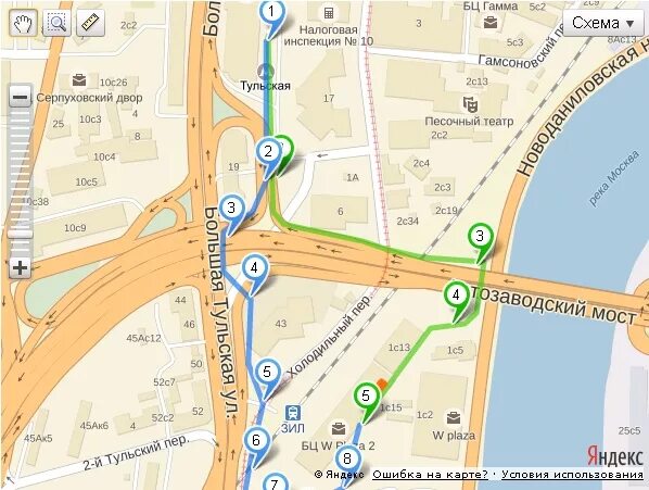 Метро тульская на схеме метрополитена. Метро тульская маршрут. М. Метро тульская холодильный переулок дом 3 корпус 1 строение 2. Метро тульская маршрут.