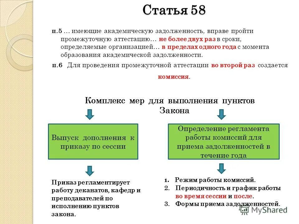 повторное обучение. закон об образовании статья 58. обучающие я имеющие академическую задолженность. обучающийся имеющий академическую задолженность вправе пройти. перевод в 11 класс с академической задолженностью.