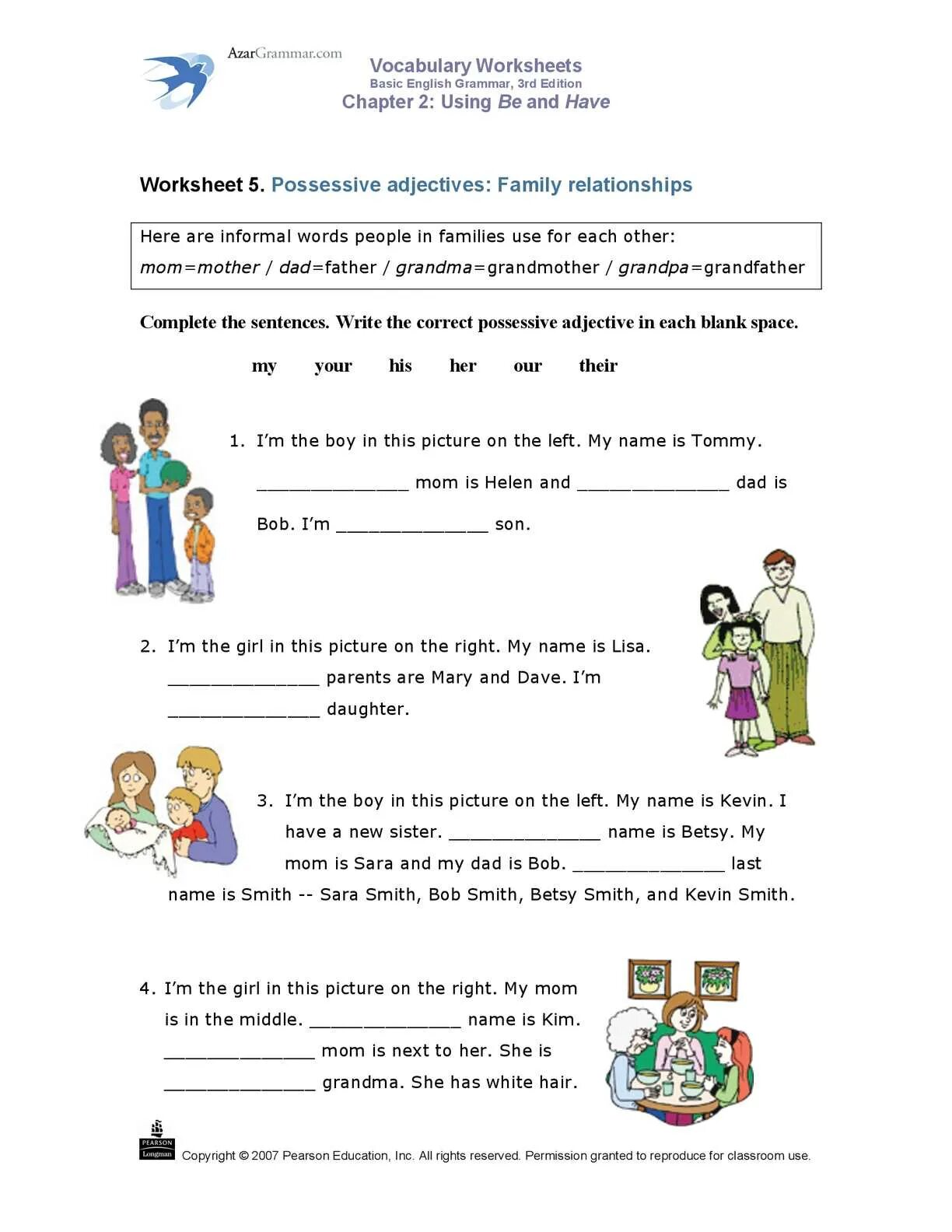 Possessive adjectives Family. Английский задания Elementary possessive. Упражнения на тему possessive adjectives possessive Case. Worksheets about Family. Write about your family and friends