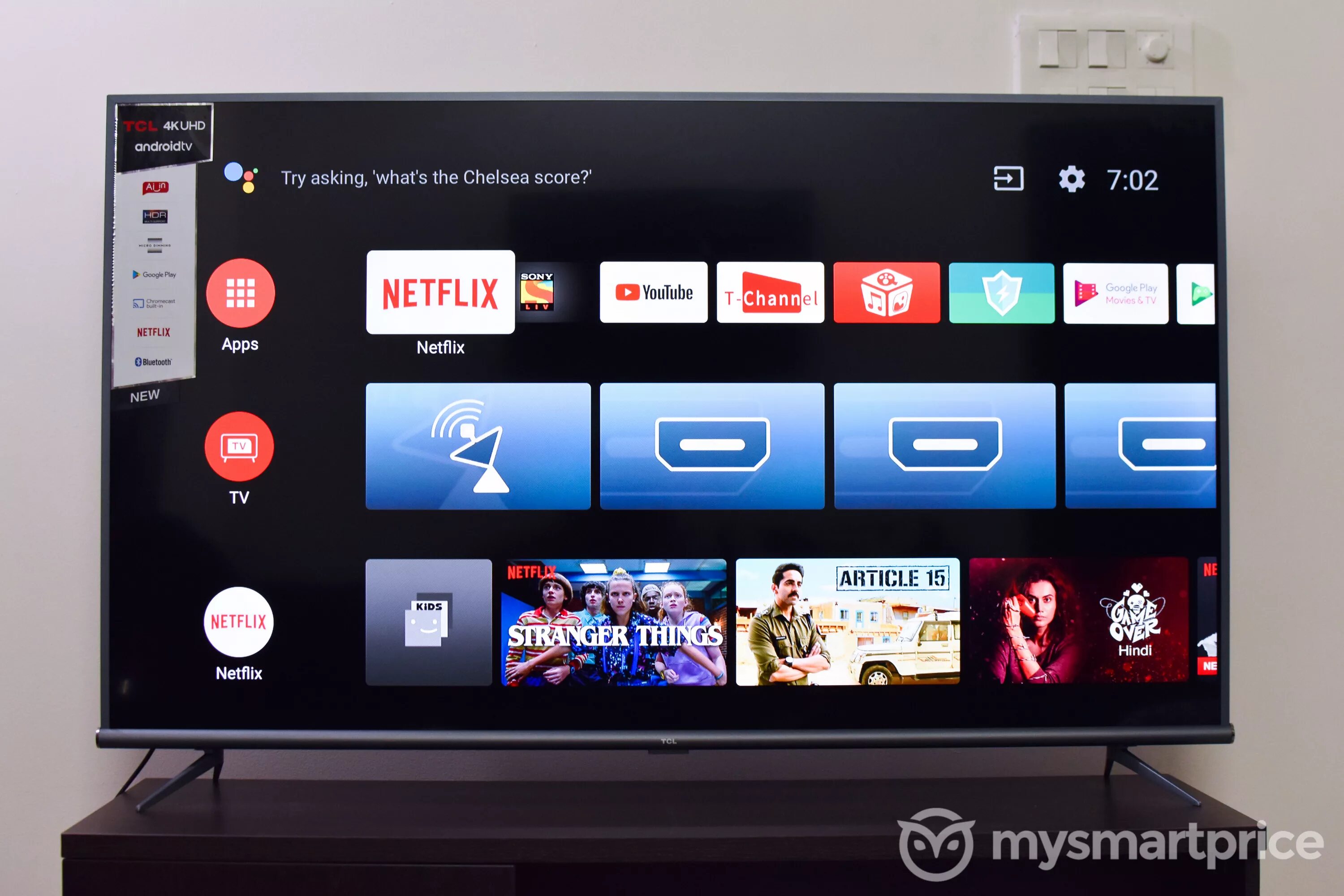 Телевизоры андроид тсл. Телевизор TCL Android TV. Логотип смарт ТВ TCL. TCL на андроиде. Android TV TCL BEYONDTV.