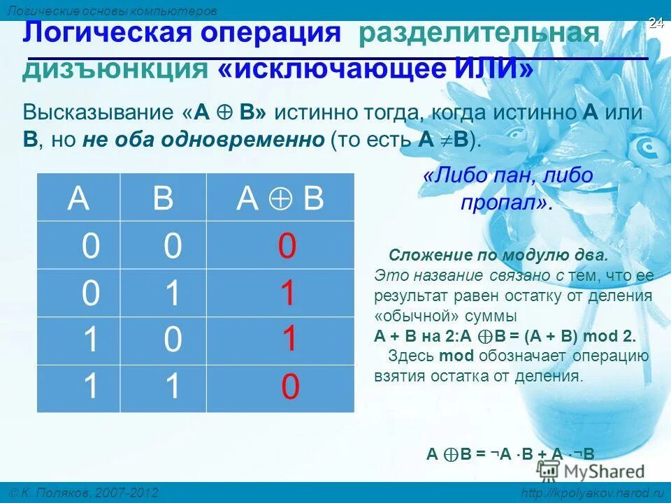 Свойства операции исключающее или. Логическая операция сложения. Операция исключающая или в информатике. Исключающее или c. Исключающее или c.