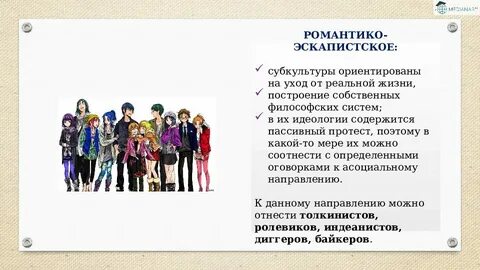 Молодежные субкультуры социализация