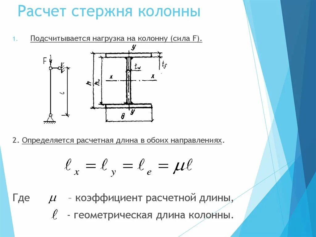 Изгиб колонны. Расчетная схема внецентренно сжатой колонны. Расчетная схема Центрально сжатой колонны. Как посчитать объем колонны. Расчет стержня колонны.