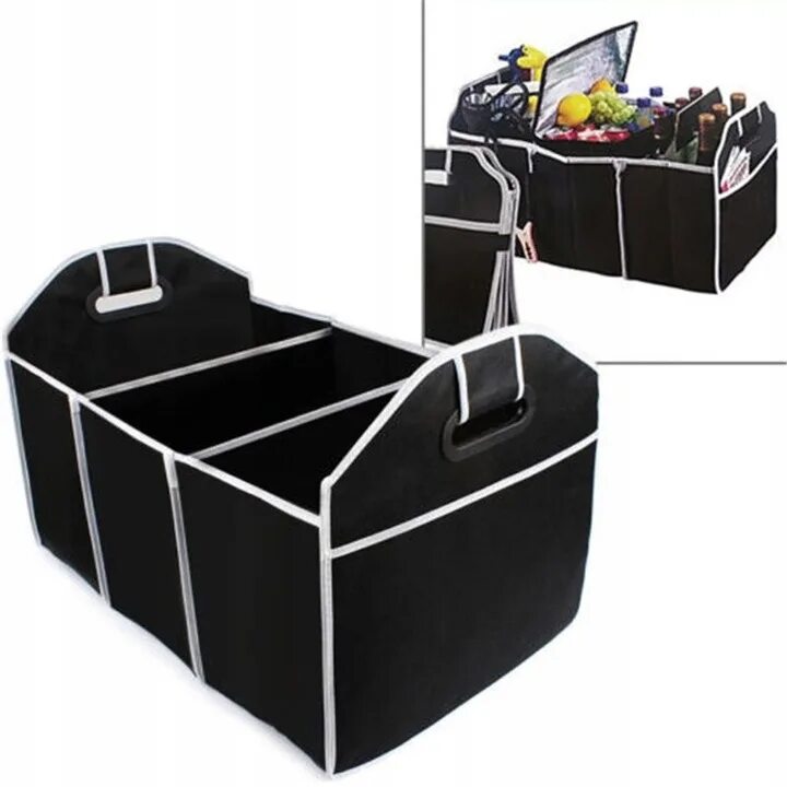Складной органайзер в багажник. Органайзер 31 car trunk. сумка-органайзер для багажника автомобиля car boot organiser. складной органайзер в багажник mitsubishi foldable storage box, black. collapsible органайзер.