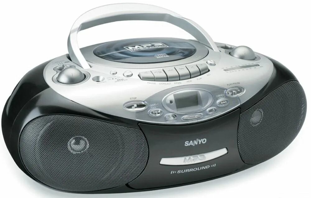 Магнитофон города. Sanyo MCD-zx580m. Магнитола Sanyo MCD-zx580. Sanyo CD Бумбокс. CD магнитола Sanyo.