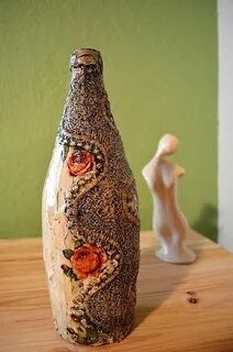 Декор бутылок мастер классы