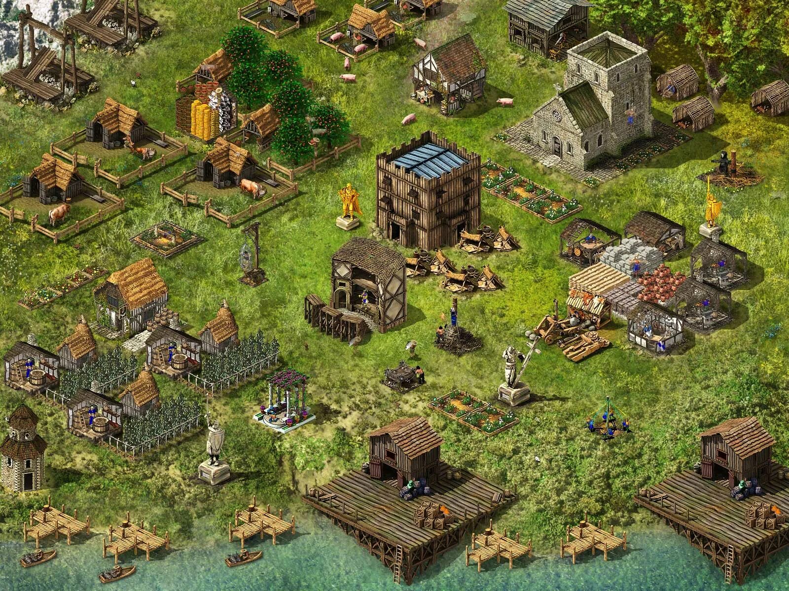 Игра где строят деревню. Стронгхолд кингдомс 2. Stronghold кингдомс. Игра Stronghold Kingdoms. Stronghold Kingdoms Firefly Studios.