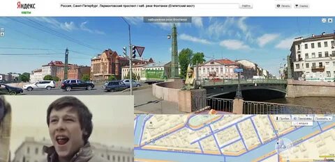 Карта для съемок
