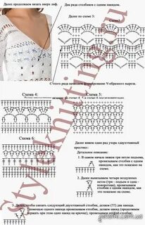 Схемы пляжной туники