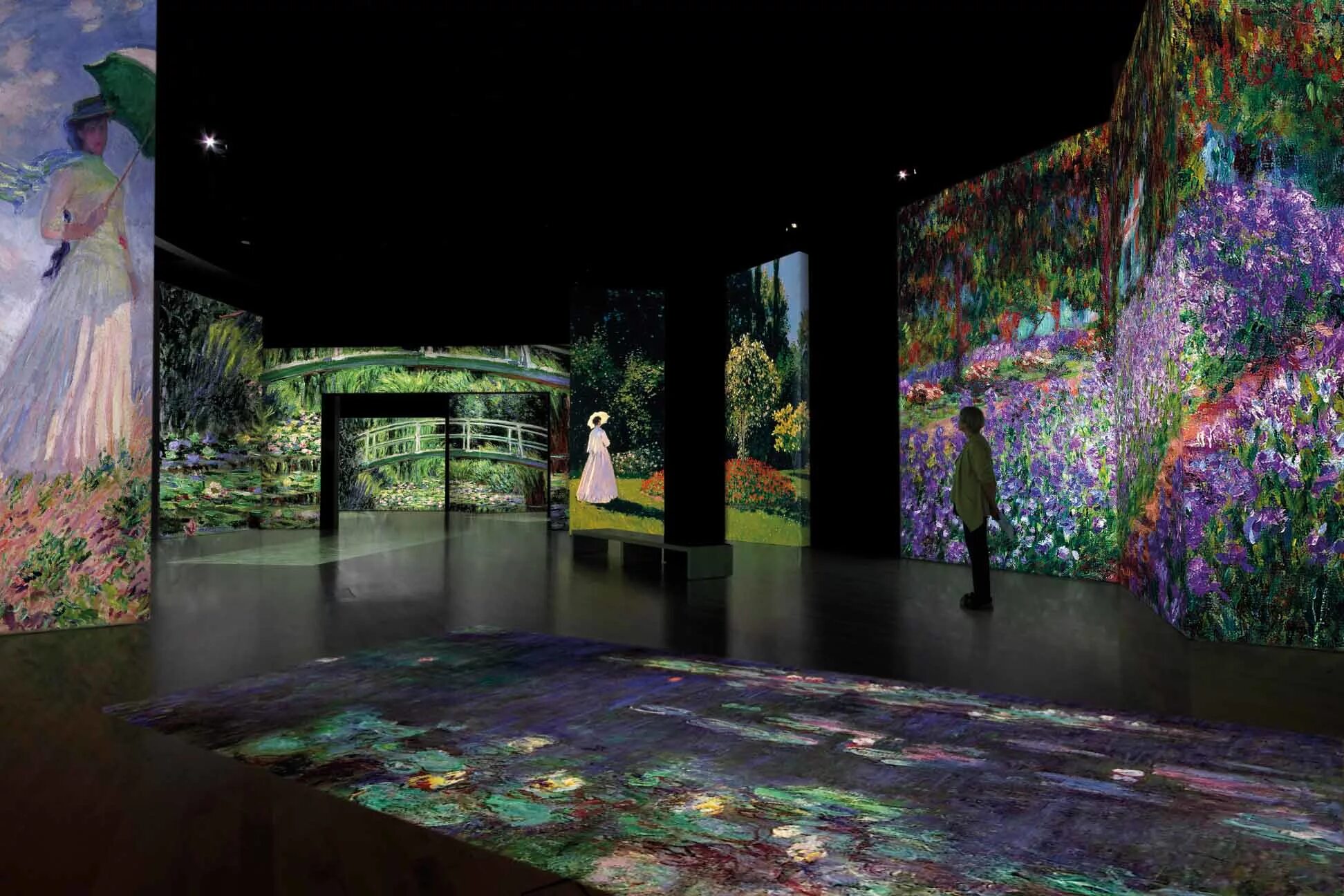 мультимедийные экспозиции. выставка вангога неожившие полотна. мультимедийная выставка лес вднх. айвазовский кандинский люмьер холл. выставка великие модернисты.