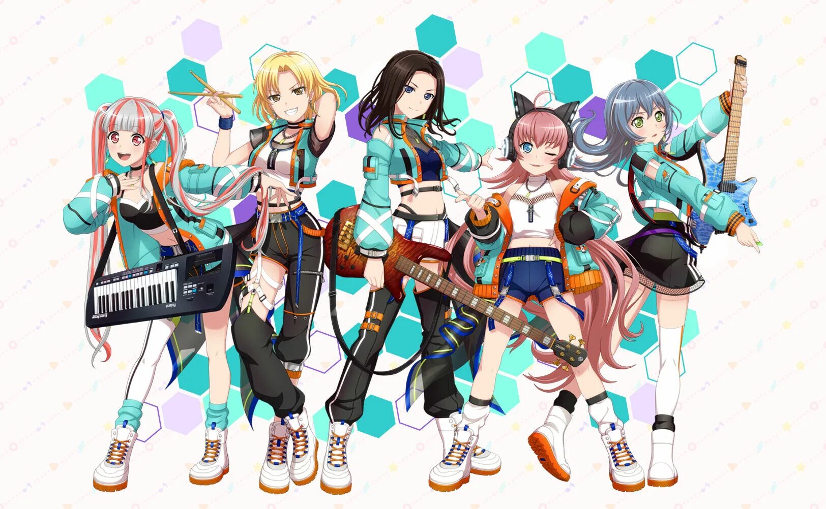 Raise a suilen. Raise a suilen группа. band dream raise a suilen. bang dream raise a suilen персонажи.