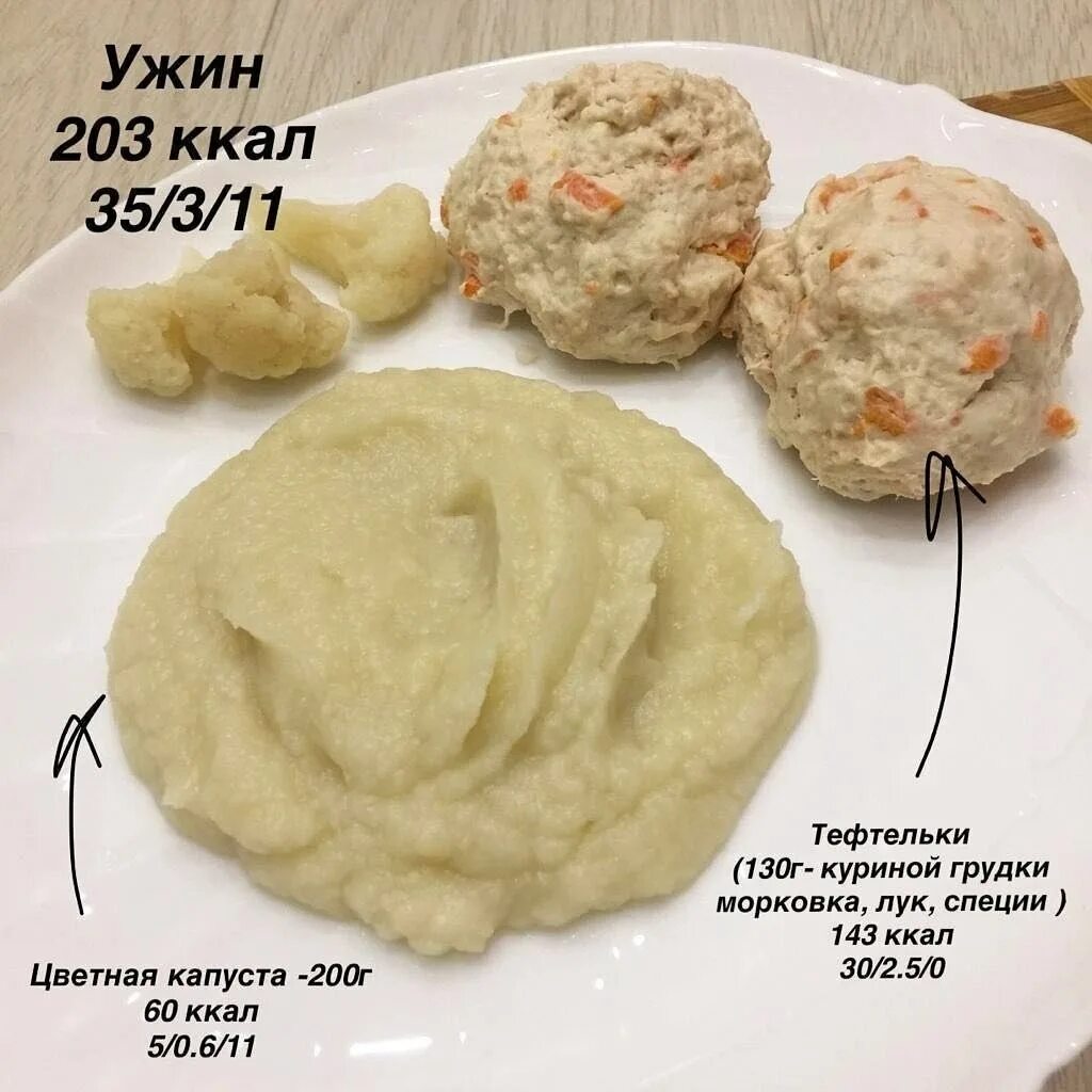 Сколько грамм в пюре