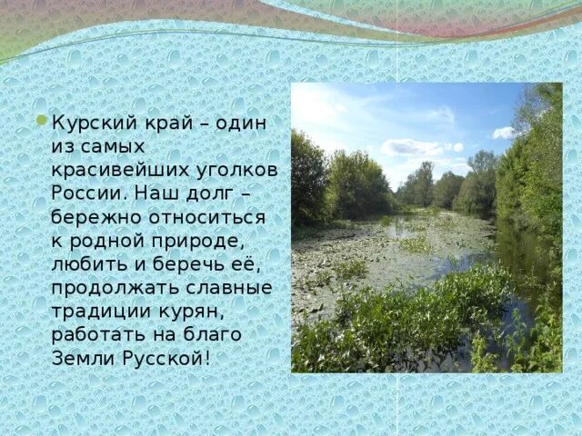 Природа родного Курского края. Проект родного края. Курск мой родной край. Доклад о родном крае. Расскажите о своем родном крае