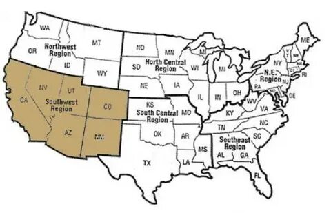 Our region is