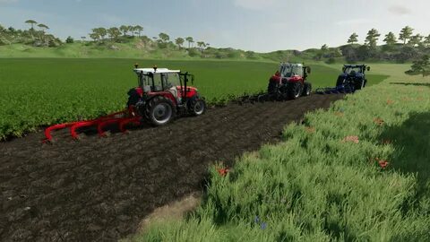 Farming simulator 22 плуг