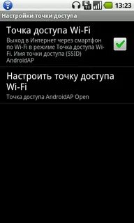 Как настроить точку