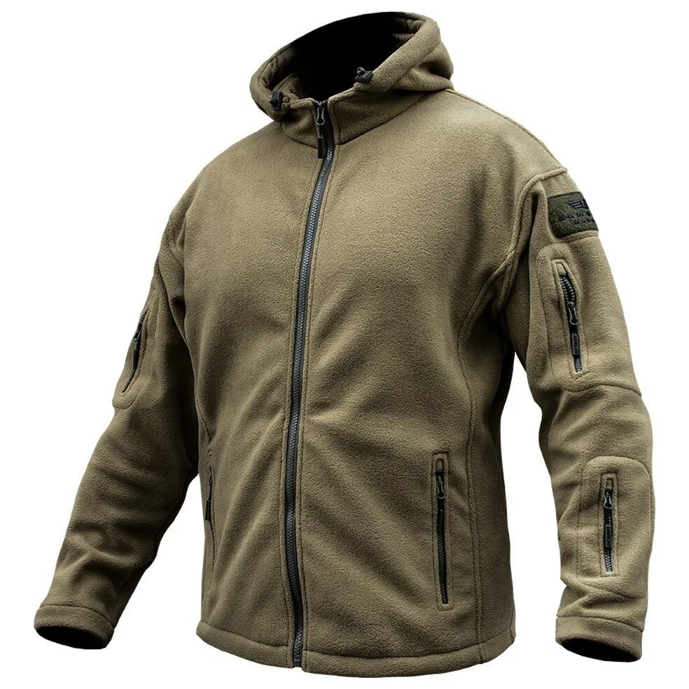 Флисовая мужская военная. Флисовая тактическая u.s. spec ™ Heavyweight Hooded Fleece. Тактическая куртка койот. Куртка флисовая Blackwater. Кофта флисовая мужская тактическая хаки.