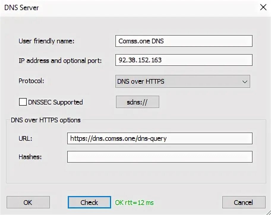 Dns comss one dns query. Comss dns.