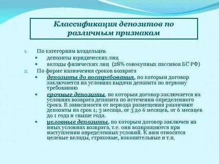 Вклад по первому требованию