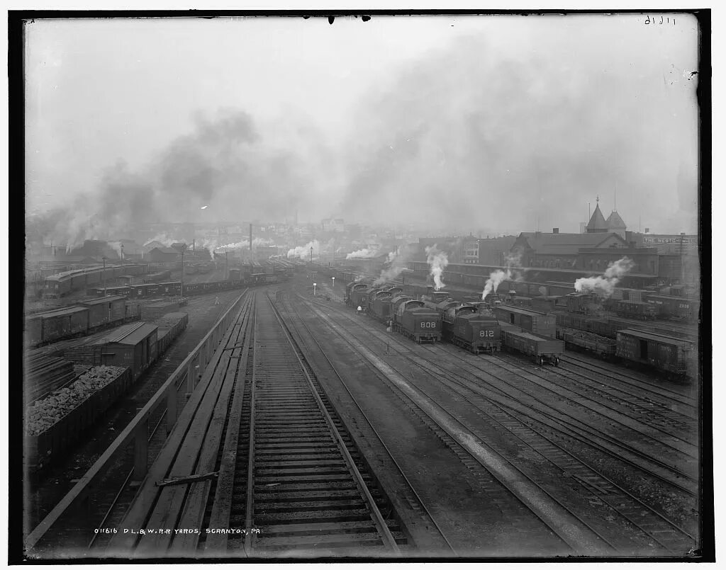 Ковель 1944. Железнодорожная станция Скрантон. Пенсильвания Старая. Старая Пенсильвания ночью.