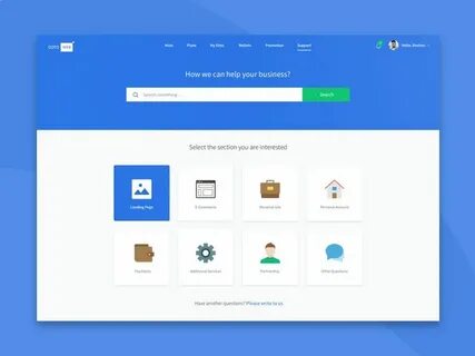 Pages support