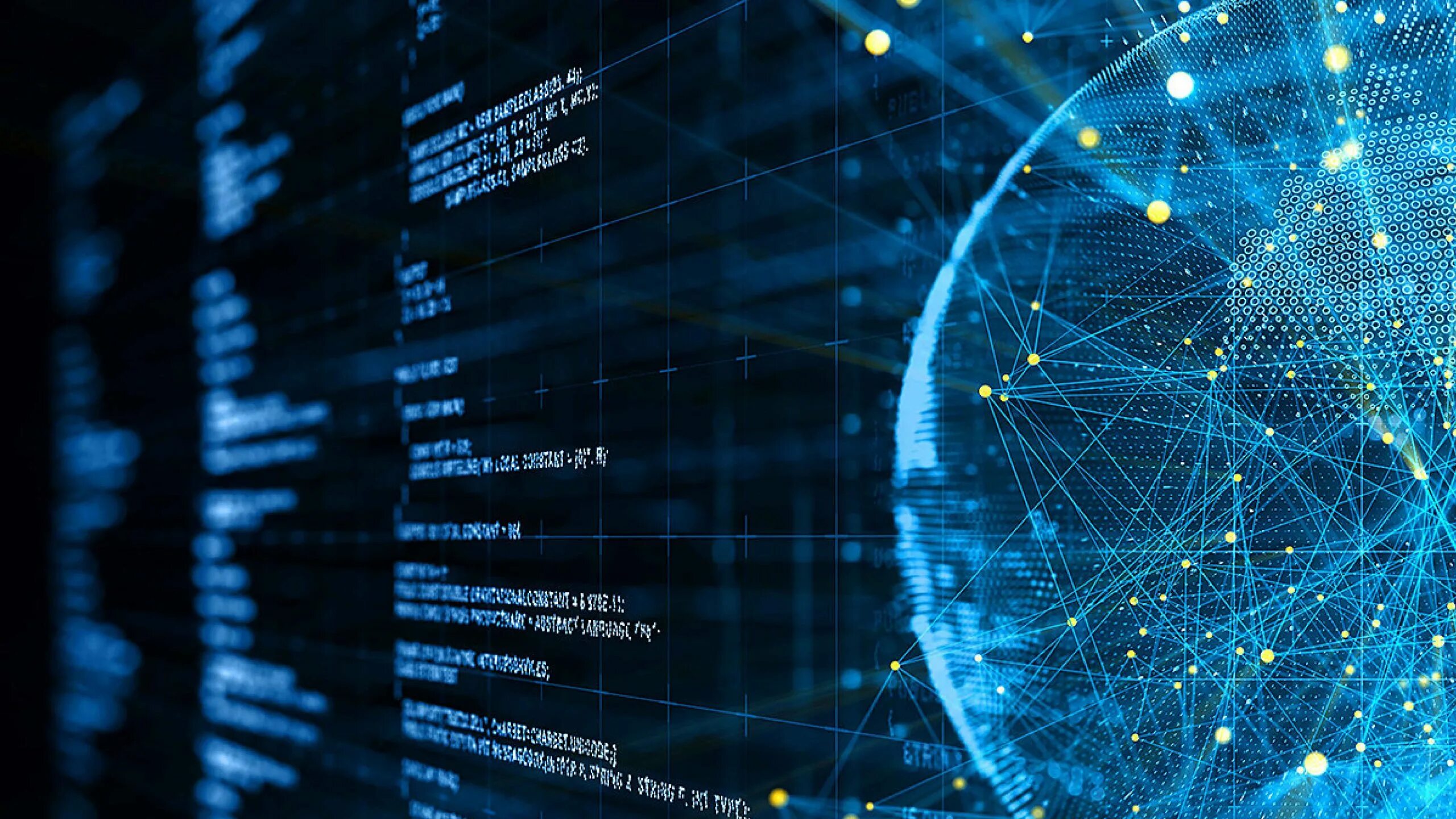 Цифровой фон. Визуализация нейронной сети. Фон технологии. Визуализация цифровых данных. Connected (2009).