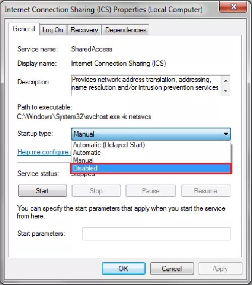 Internet connection sharing (ICS). Общий доступ к подключению к интернету ICS. Отключить общий доступ к подключению к интернету. Общий доступ к подключению к интернету