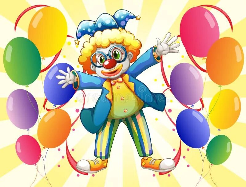 Клоун с шарами. Клоун с воздушными шарами. Клоун с воздушными шариками. Шары клоуна для детей. Клоун с шариками для детей.