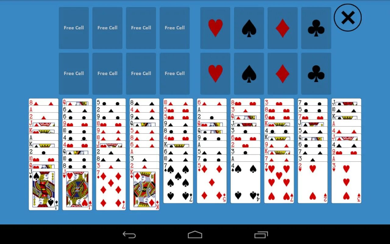 Колоды карт для Solitaire. Свободная ячейка 2 колоды. Пасьянс с двумя колодами карт. Пасьянс андроид. Пасьянс по две колоды три карты