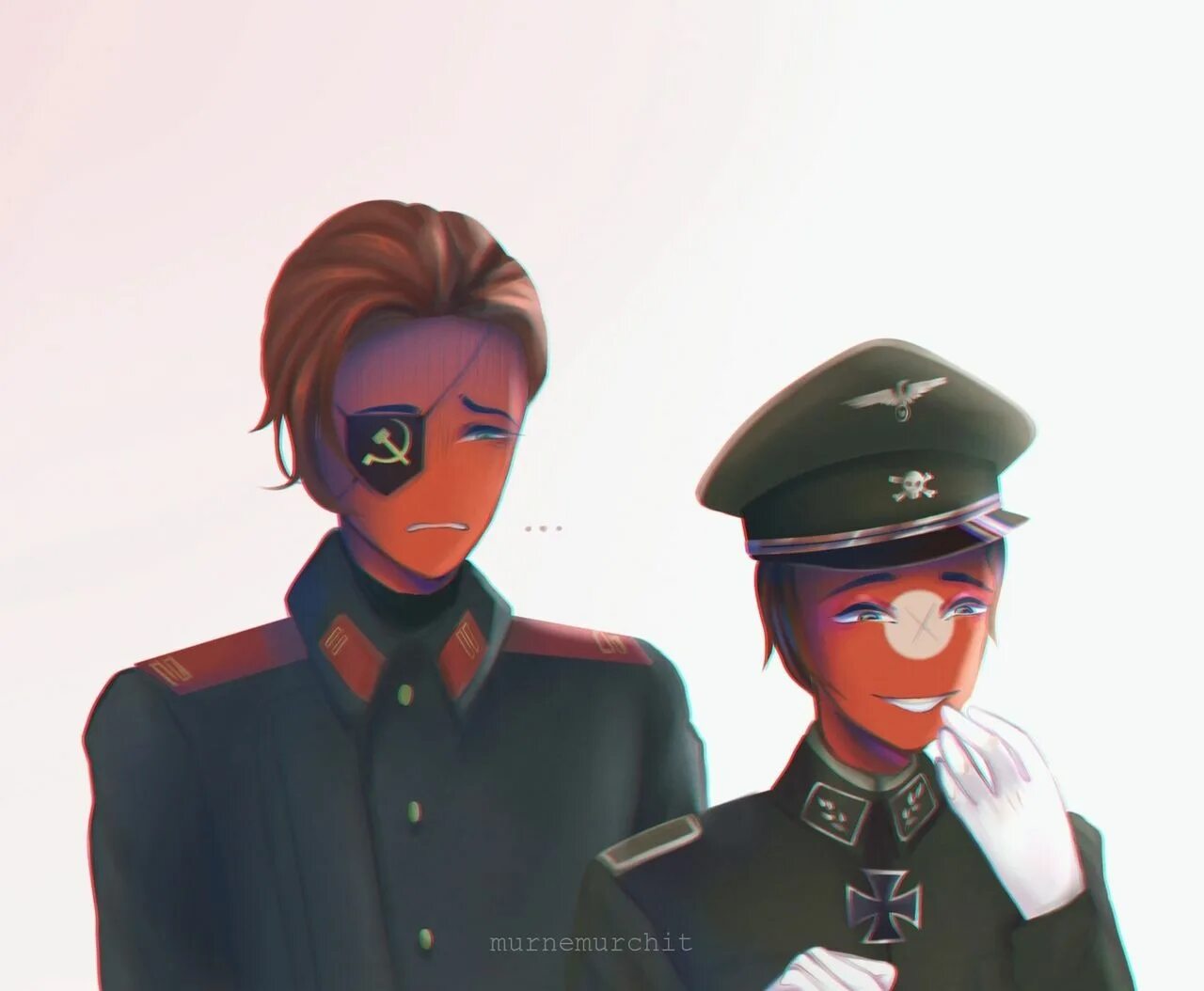 3 Рейх и СССР Countryhumans. 3 Рейх и СССР кантрихуманс. Кантрихьюманс Рейх Альфа. 3 Рейх и СССР Countryhumans шип.