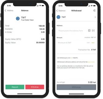 Trust wallet usdt