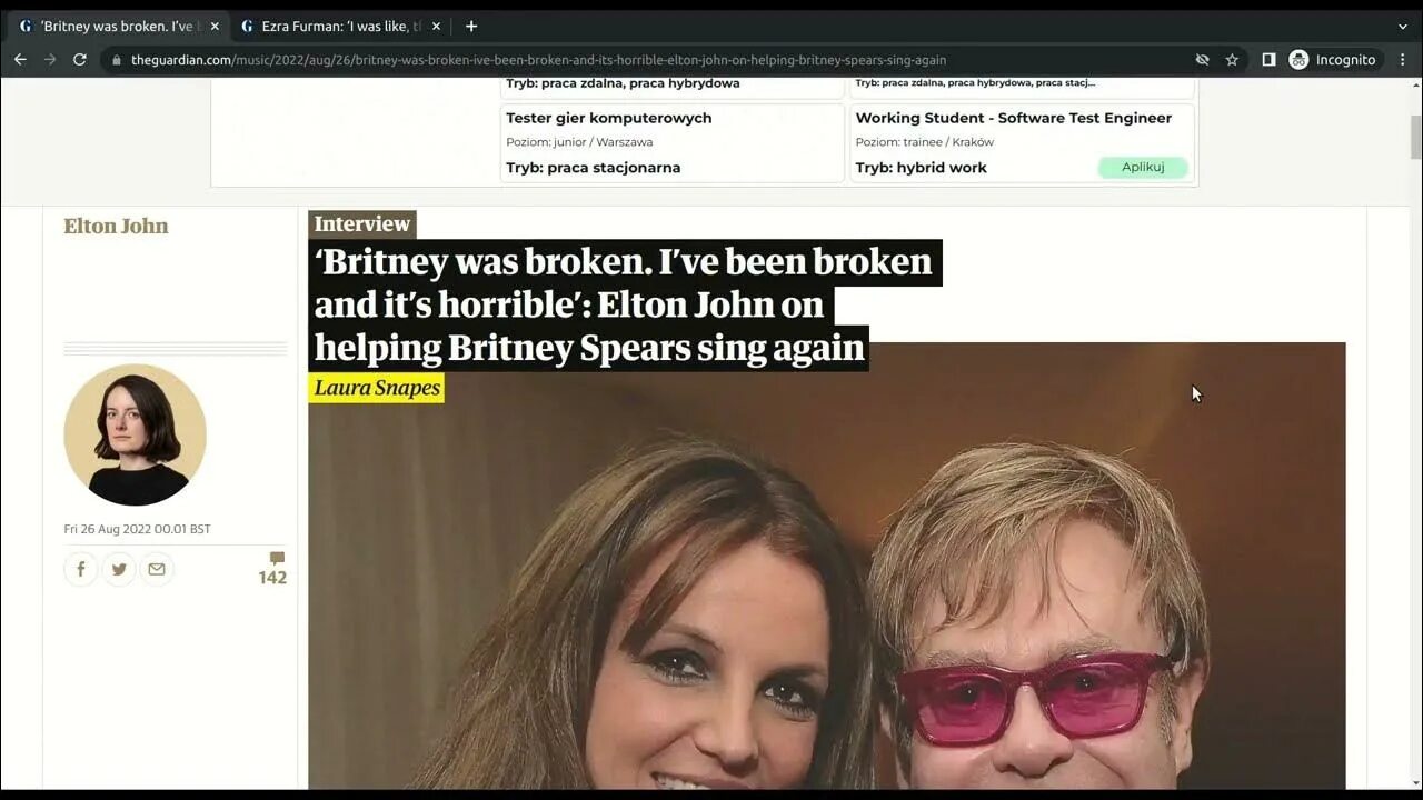 Spears elton john. Бритни Спирс и Элтон Джон.