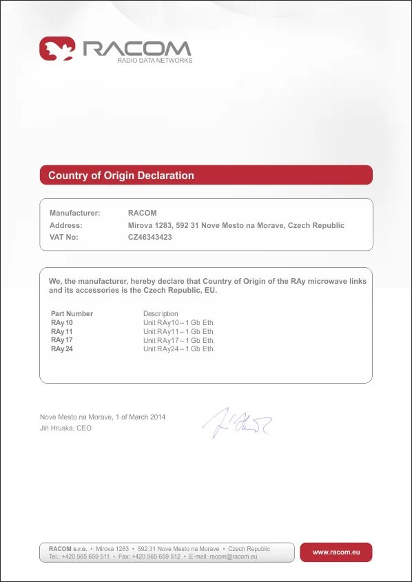 Declaration of Origin. Function Declaration. Declaration of Origin TCG 2020v16 к. Country of Origin MX.