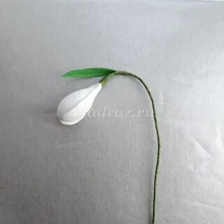 Подснежники из фоамирана
