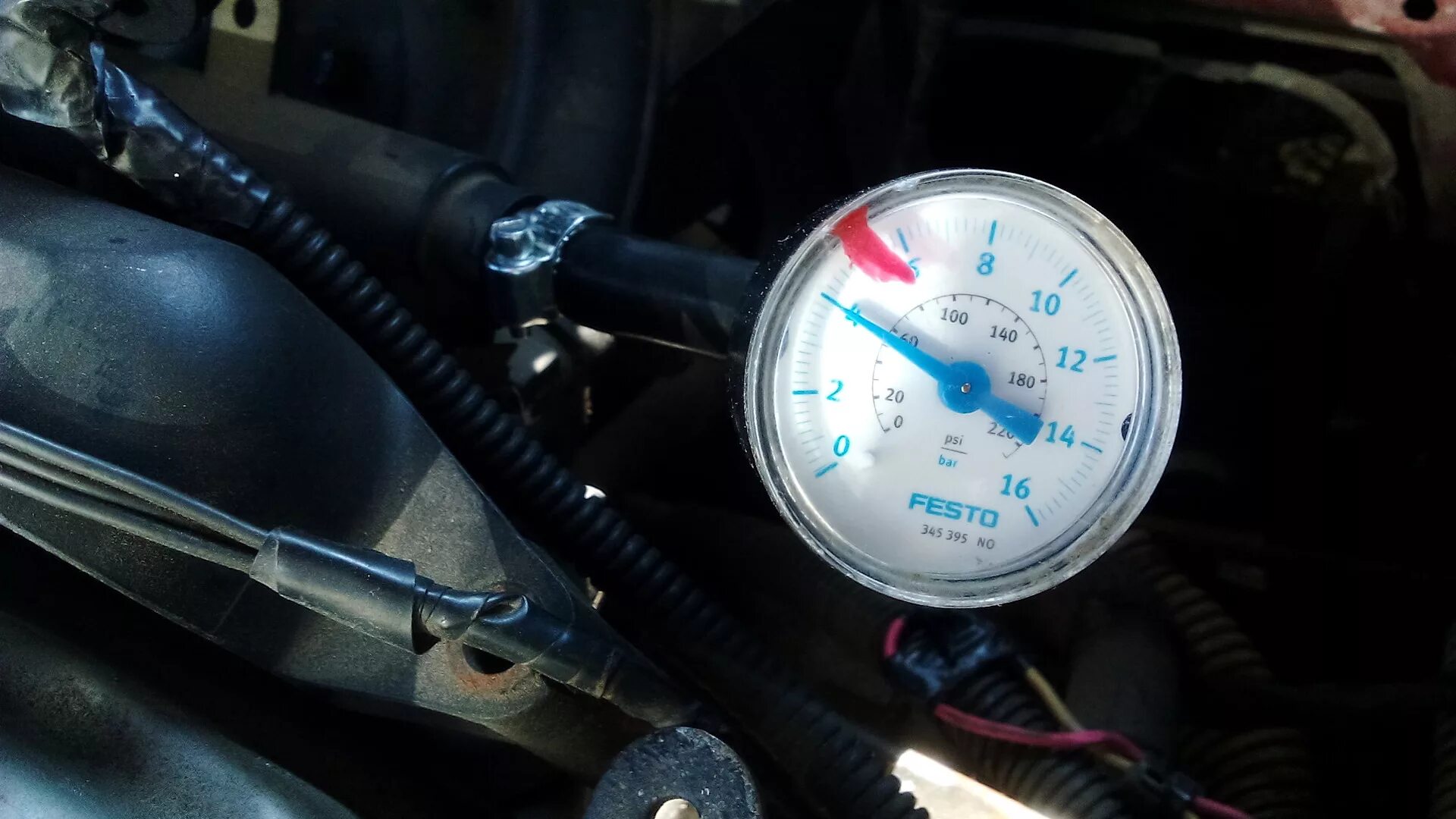 Давление газа в рампе. Давление газа в рампе